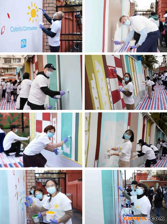 PPG在上海长宁区长新小区成功举办“多彩社区”活动 涂料在线,coatingol.com